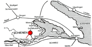 Öhningen - Karte Höri 100 x 300